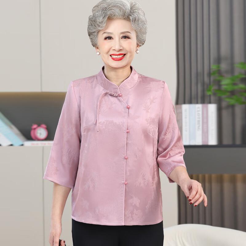 Elderly Women's New Chinese Style Summer Blouse