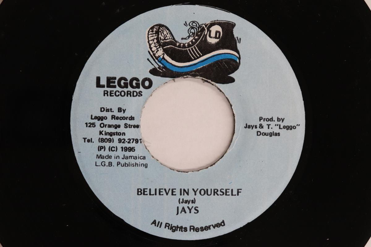 

7inch Record JAYS / LEGGO ALL STARS - Believe In Yourself / Dubwise NONE LEGGO RECORDS 1995 Jamaica Reggae, Ska & Dub Used