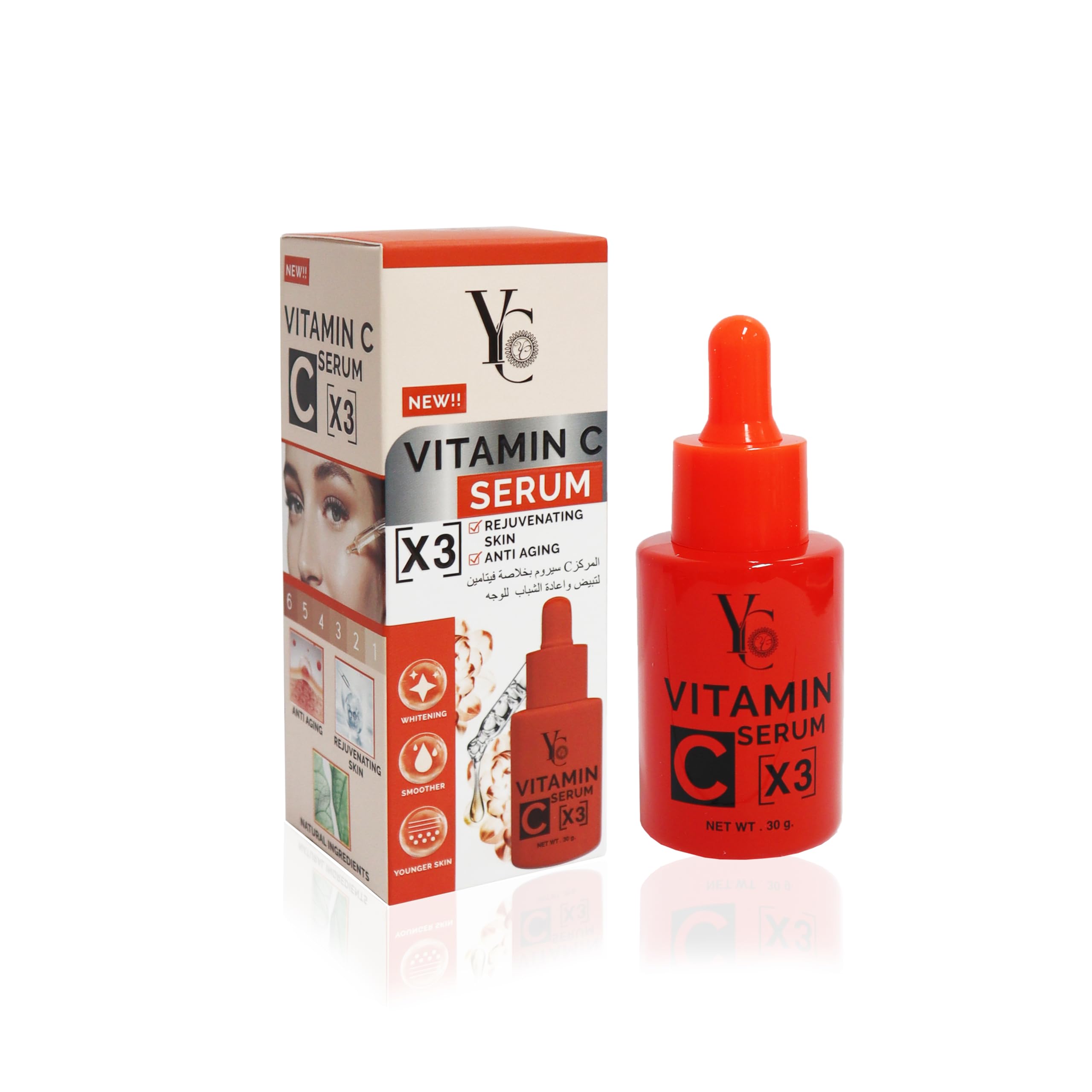 YC X3 Vitamin C Face Serum 30g | Vitamin C Serum For Glowing Skin