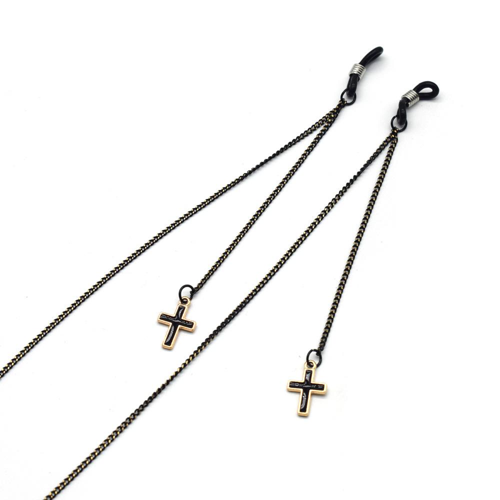 

Цепи Крест Сердце Звезда Цветок Очки Солнцезащитные Очки Металлическая Цепочка Держатель Шнур Ремешок Ожерелье