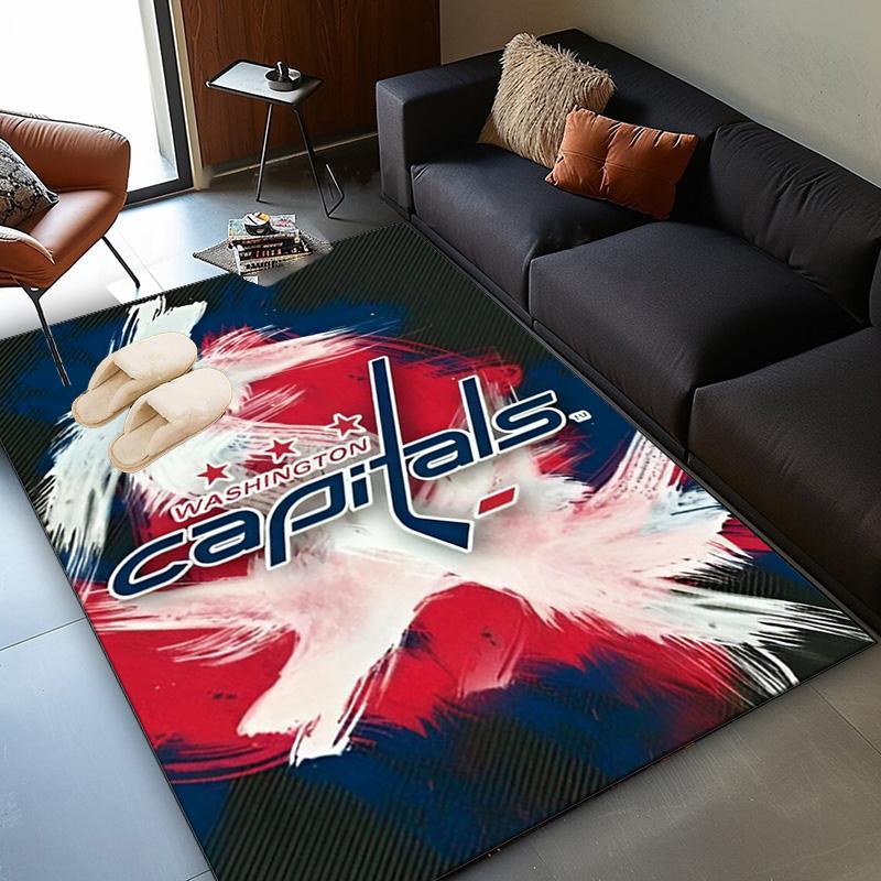 Washington Team Spirit Area Rug Suitable for Indoor And Outdoor,Carpets for Kitchens, Homes, Offices, Living Rooms,Home Decor,Christmas Gift