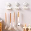 Plastic Toothbrush Holder Organizers With Powerful Suction Easy Wall Mounting Water Resistant Ideal For Families