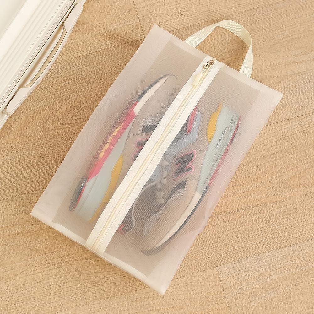 Portable Dustproof Shoe Storage Bag - Large Capacity, Moldproof, Handheld for Travel & Sports