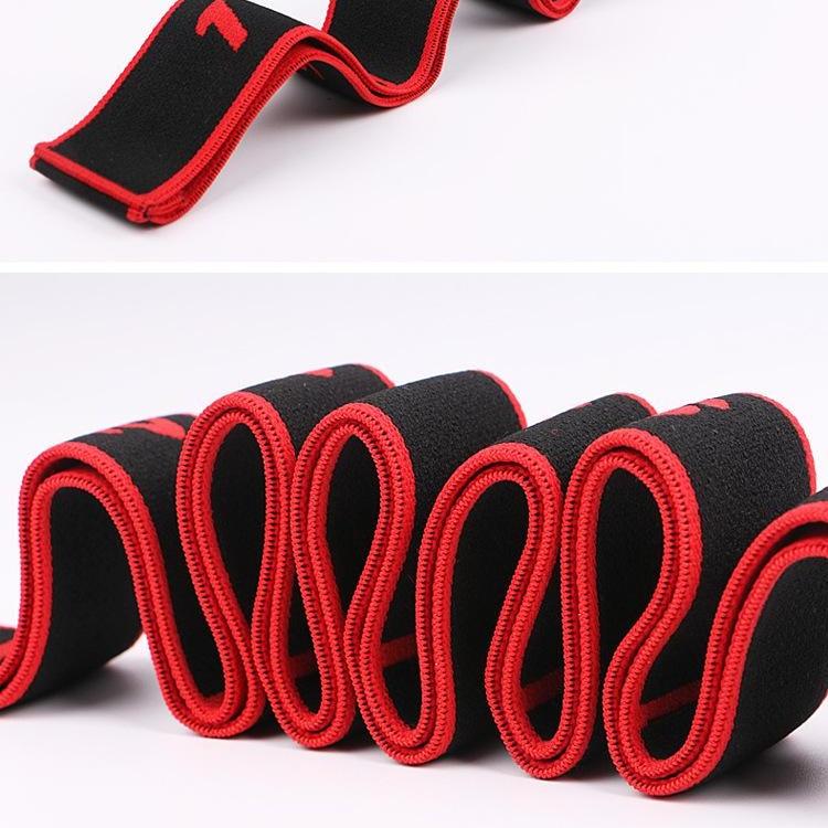 Yoga Pull Strap Belt Polyester Latex Elastic Latin Dance Stretching Band Loop Yoga Pilates GYM Fitness Exercise Resistance Bands