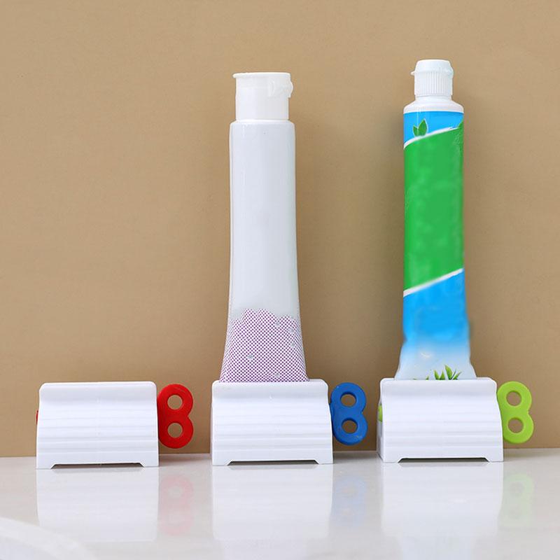 3 Piezas De Exprimidor De Pasta De Dientes Con Tubo Rodante