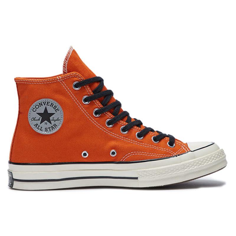 Converse 1970s Chuck High Top Unisex Vintage Canvas Comfortable Trendy High-top Canvas Shoes UnisexOrange