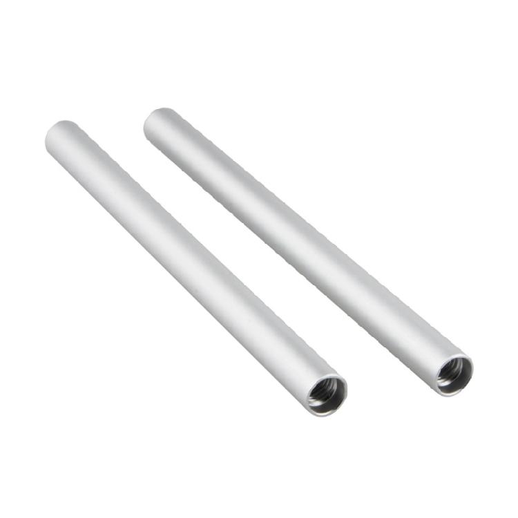 2Pcs 15MM 20CM Long Photography Rods Aluminum Alloy for Enhances Camera Support in Shoots