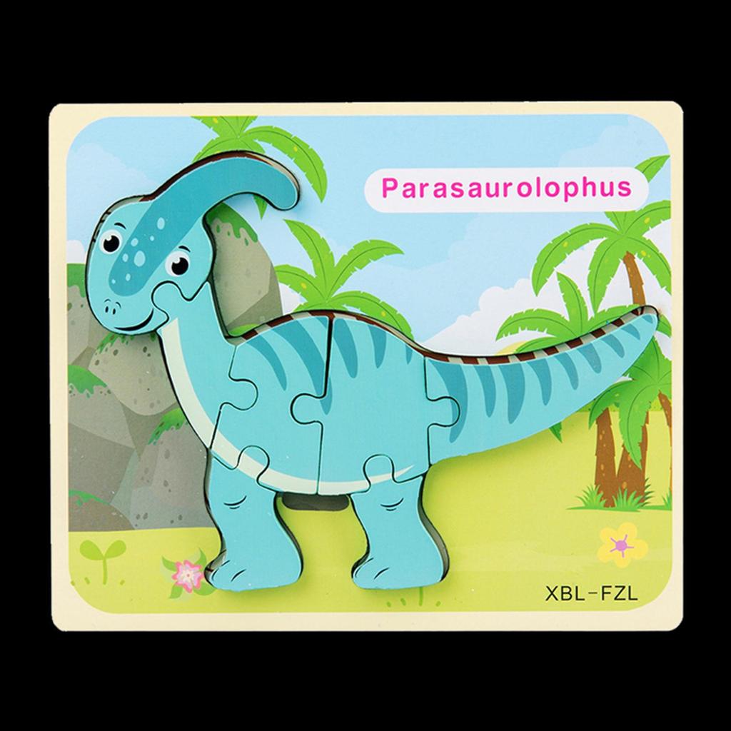 Wooden Interesting Puzzle Dinosaur