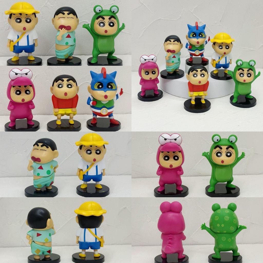 Crayon Shinchan Newstyle Deformation Series Pvc Desk Toy With Collectible Figures For Home Decor