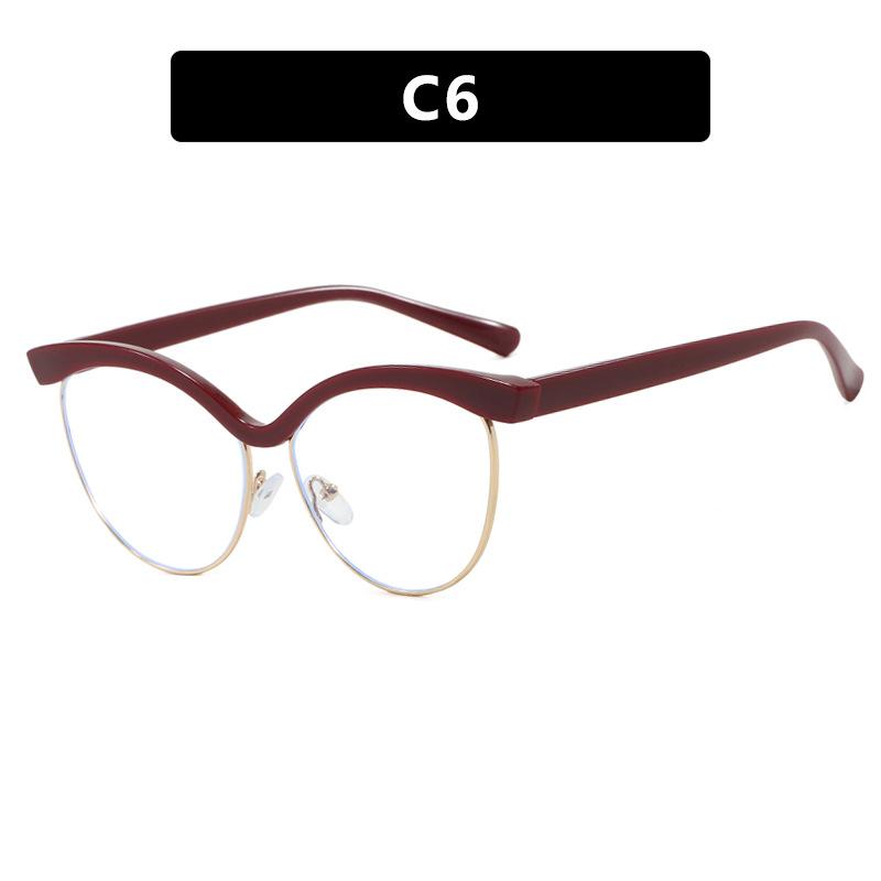 

Женские очки, модные очки-полуободки