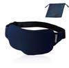 ELECOM ECLEAR Hot Eye Short Warms the Eye Area with Far Infrared Deodorizes with Includes Navy Mask, Type, Rays, Charcoal, Washable, Pouch,