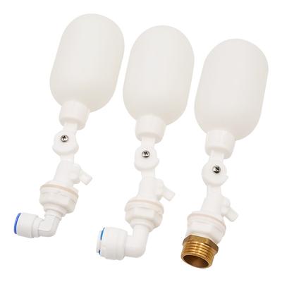 Mini Float Valve Plastic Adjustable Auto Float Ball Valve Water Control Switch For Water Tower Water Tank Livestock Water Bowl