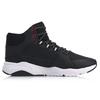 Li Ning Pioneer Shock Absorbing Non-Slip Wear-Resistant High-Top Sports Casual Shoes Men Shoes Black White AGCN125-4