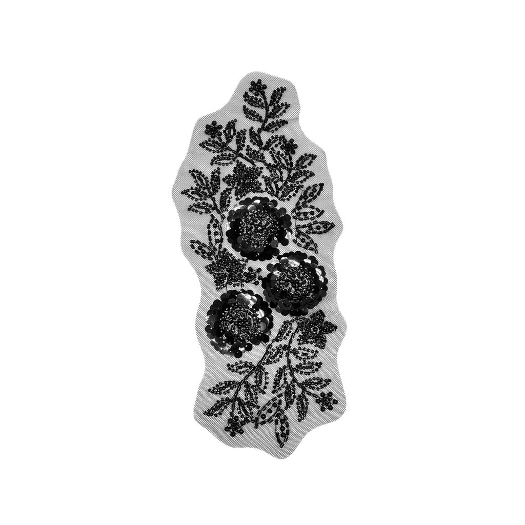 Multi-Color Mesh Bead Sequined Flower Cloth Sticker Decorative Diy Dress Performance Clothes Accessories Accessories