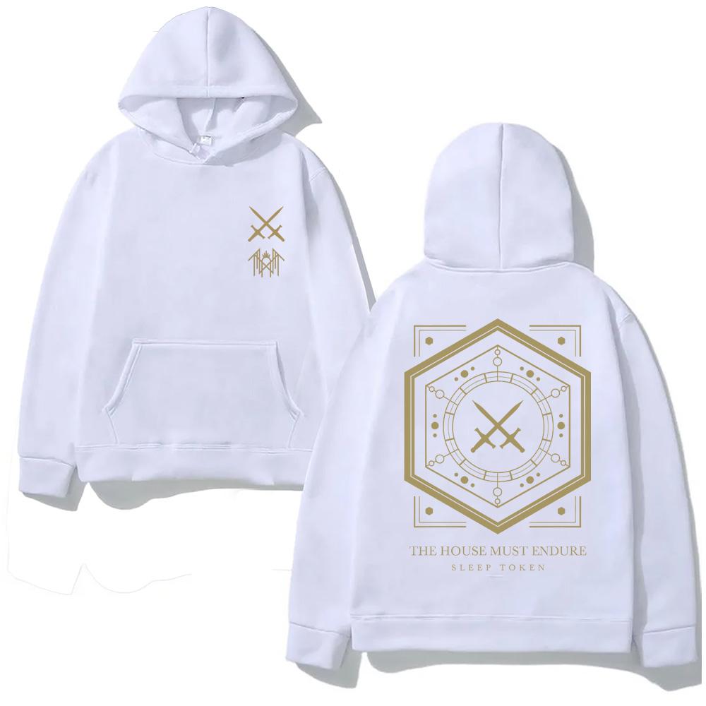 Funny EVEN IN ARCADIA  HOUSE VERIDIAN Hoodie Grunge Fall Asleep and Band Graphic Clothes Sleep Token Same Style Hooded High Quality Men women clothing