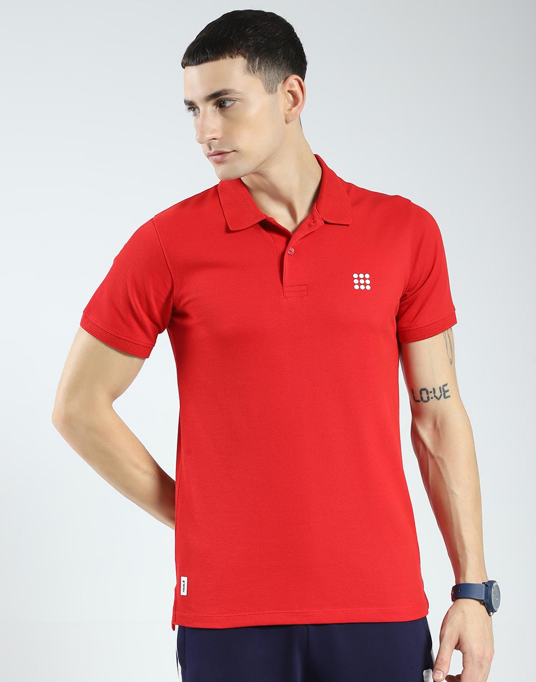 

Мужская футболка-поло ROCK.IT от House of Monte Carlo стандартного кроя XL красный