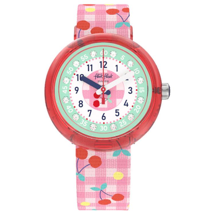 SWATCH Kids 31.8mm Green Watch ZFPNP057 ZFPNP057 Green Pink