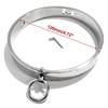 Locking Metal Collar  Slave Play  Kink Fetish Restraints Collars & Leashes