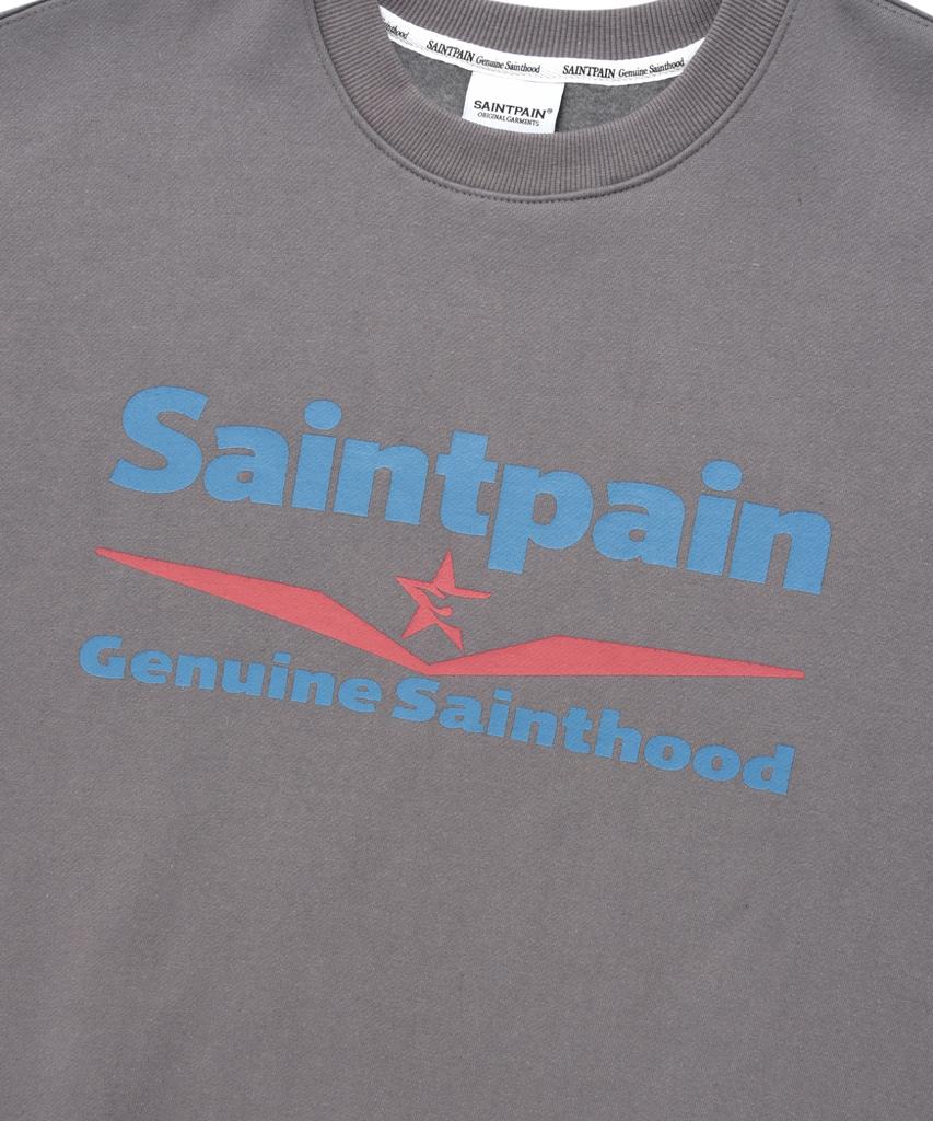 SAINTPAIN Sp Euler Logo Crewneck - Grey