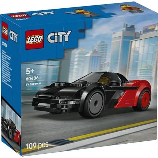 LEGO City EV Supercar 60486 toy boys girls toys birthday present blocks educational 5 years old 6 7 8 vehicle car mini children 109 pieces