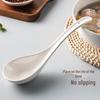 Meichu Japanese Ceramic Soup & Rice Spoon