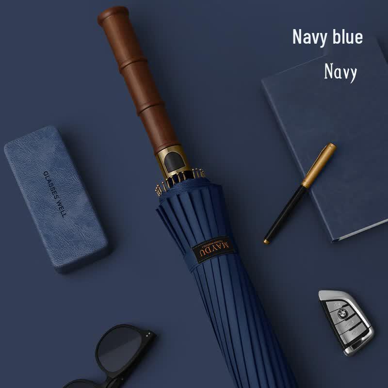 Mido M8003 Men s Solid Wood Handle Windproof Umbrella