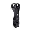 Predstavec odpruženého bicykla Nastaviteľný hliníková zliatina Predstavec riadidiel bicykla pre horský, gravel, cestný bicykel 31.8x135mm