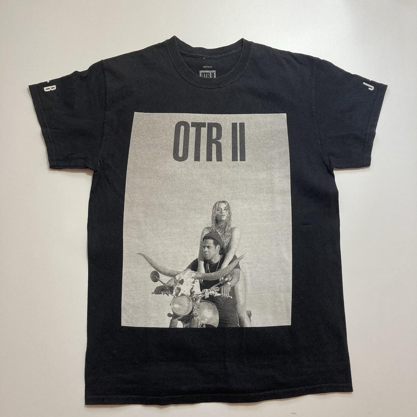 beyonce jay z otr 2 on the run tour band rap tee size medium M