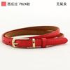 Pin Buckle Dress Belt Ladies Fine Candy Color Decorative Belt Belt
