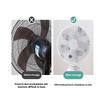 Fan Guard Dust Cover Standing Round Floor Fan Electrical Appliances Protection Peva Fan Cover Reusable Suitable For Home Storage