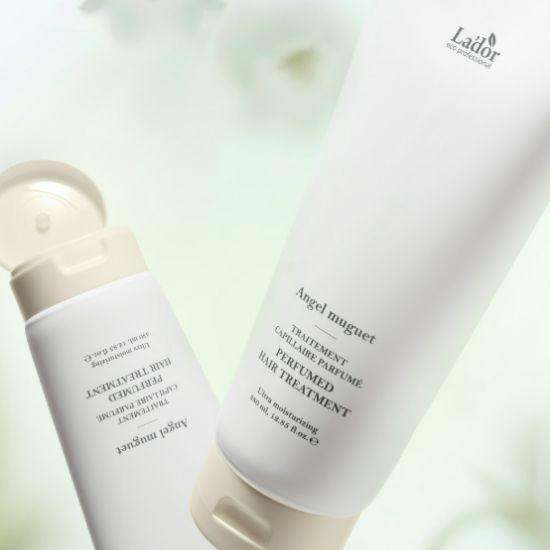Lador Perfumed Hair Treatment 380ml#Angel muguet#Osmanthus#La Pitta#Hinoki