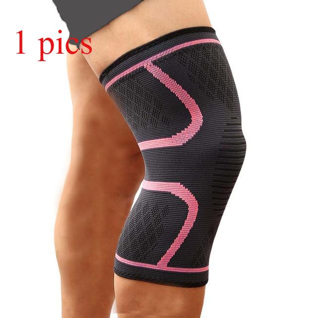 

Ортез для підтримки коліна унісекс із захистом від компресії та колінної чашечки 3XL рожевий