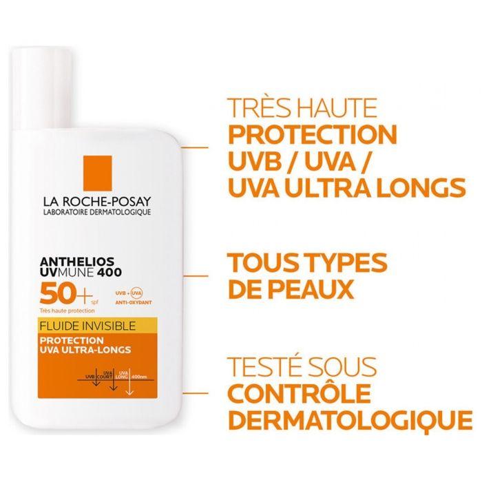 La Roche-Posay Anthelios Fluide Invisible Avec Parfum SPF50+ 50 ml