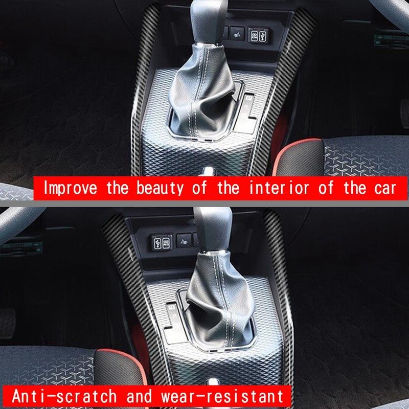 Car Center Control Panel Armrest Decoration Cover Center Console Armrest Trim Sequ Suitable For Toyota Raize -A87Q