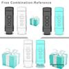Portable USB Rechargeable Mini LED Book Light Clip with Eye Protection