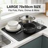 Silicone Electric Stove Top Cover - Heat-Resistant Non-Slip Glass Cooktop Protector Multi-Functional Oven Mat