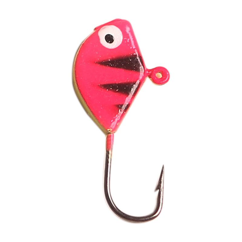 Haczyk Jigowy Cross6 Wzór Ryby 2,1g Mikro Lód Wędkarstwo Miękka Przynęta Haczyk