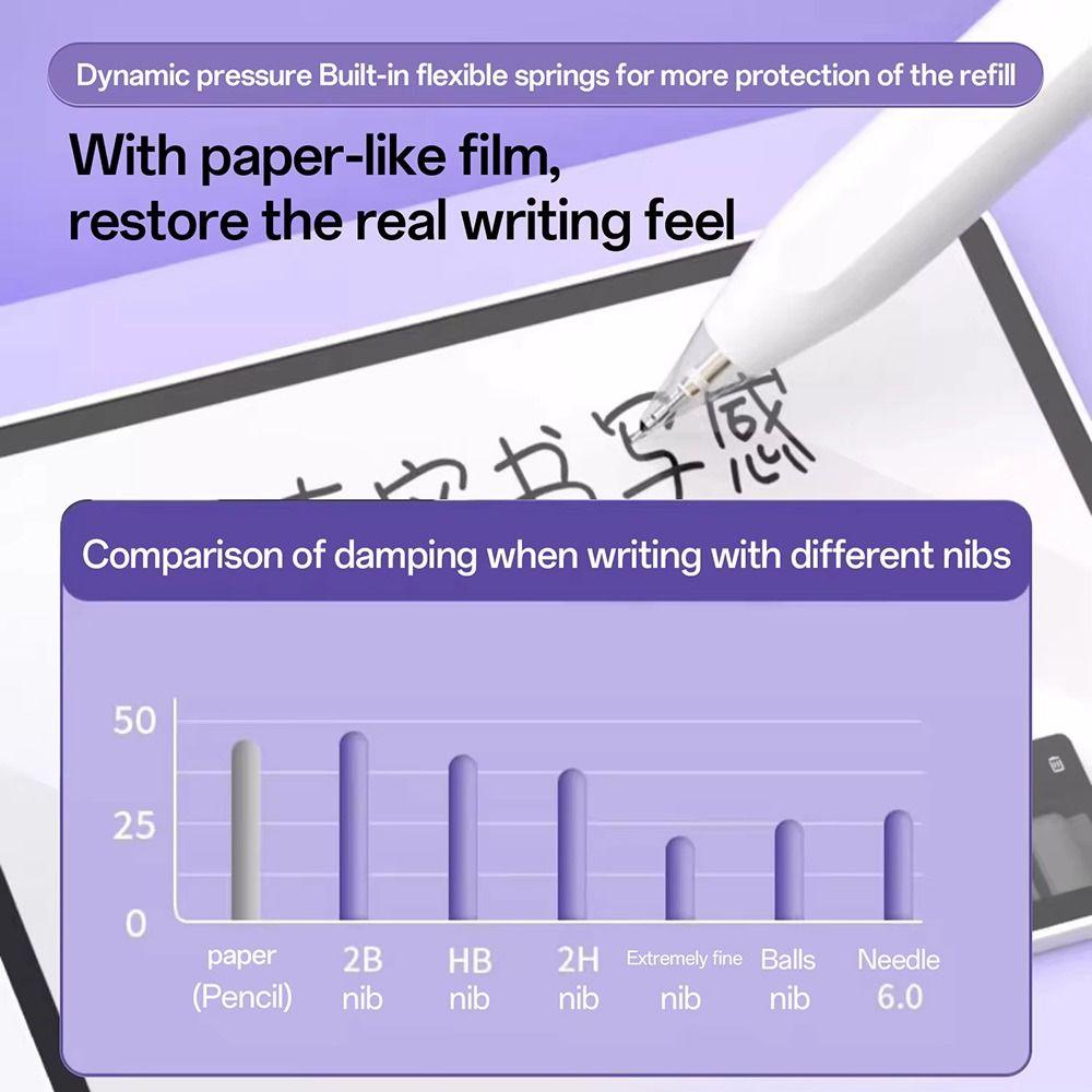 1Pc Replaceable Pencil Tips for Apple Pencil 1 2 3 Soft Silicone Protective Cap Touch Screen Stylus Pen Nibs for IPencil 1 2