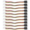 10 Pcs SATA Cables Big 4Pin To 15Pin IDESATA Power Conversion Power Splitter for Providing Power