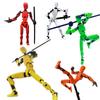 Multi Joint Movable Doll Building Blocks, Diy Assembled Figurines For Children, Trendy Decompression Ornaments