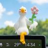 Cute Cartoon Goose Creative Car Dashboard Display Decoration Ornament