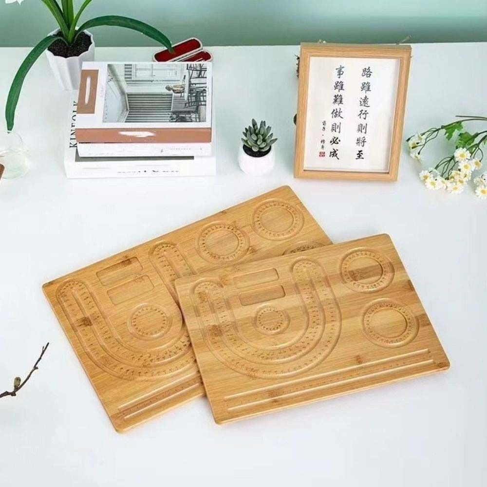 With Scale Wooden Bead Board Multiple Types Jewelry Design Board  Girls Women