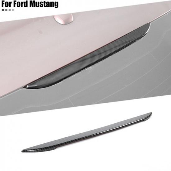 

3rd Third Brake Tail Light Lamp Cover Trim Sticker For Ford Mustang 2015+ Carbon