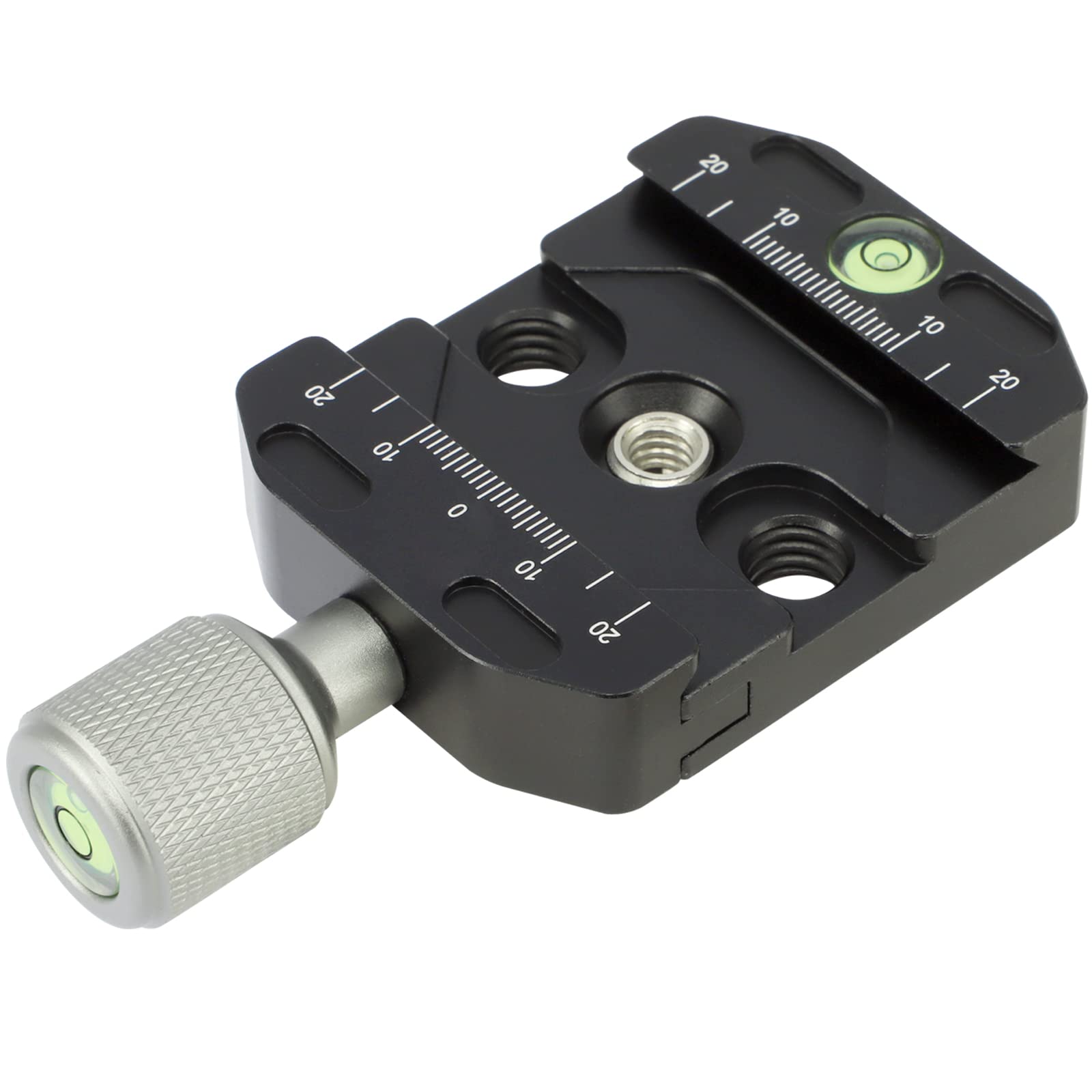 

Leftfoto Quick Release Clamp for Arca Swiss Clamp Style Tripod Ball Universal Quick Change Monopod Tripod Quick Release Plate Heads, Seat, Head, чорний