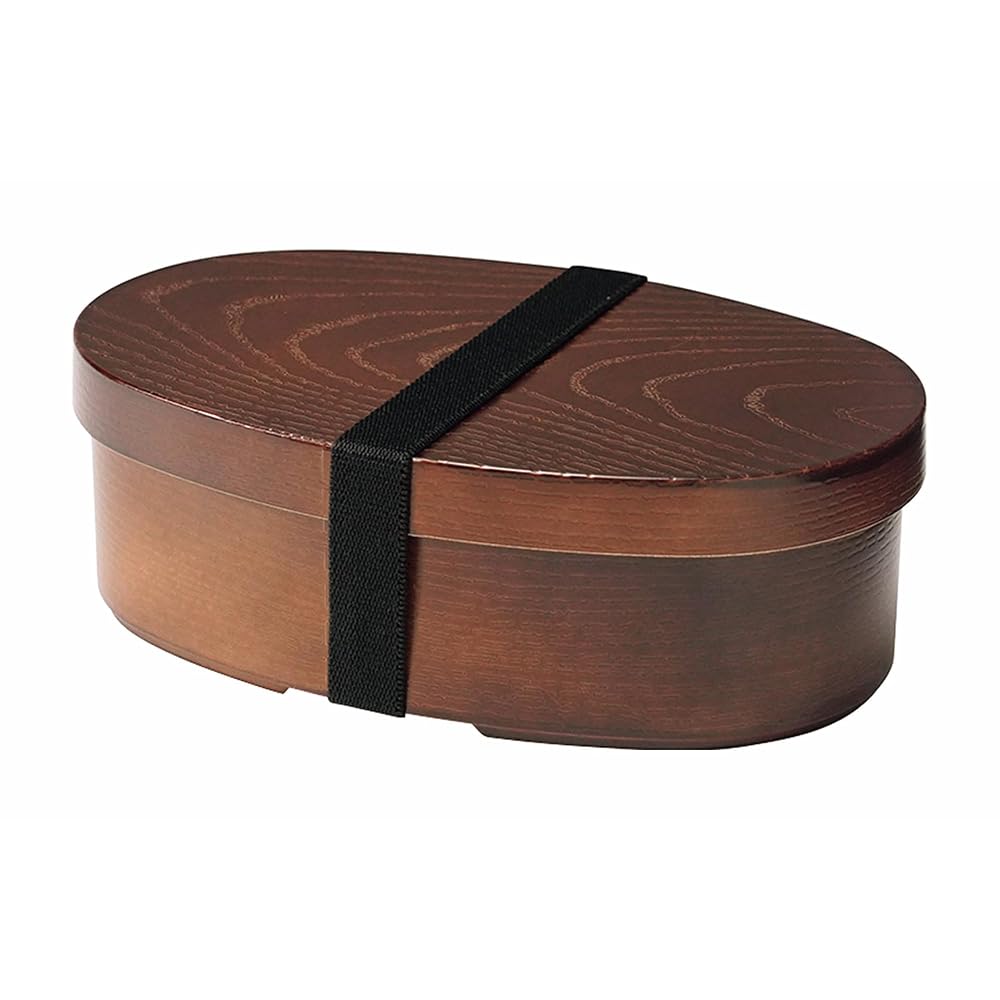 Kakusei Bento Box, Magewappa Style, Oval Shape, 500ml, Dishwasher Safe, Microwave Safe, Includes