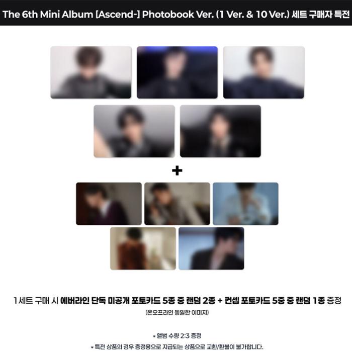 [Précommande] ZEROBASEONE - 6ÈME MINI ALBUM [Ascend-] Version Photobook(TIRAGE AU SORT)