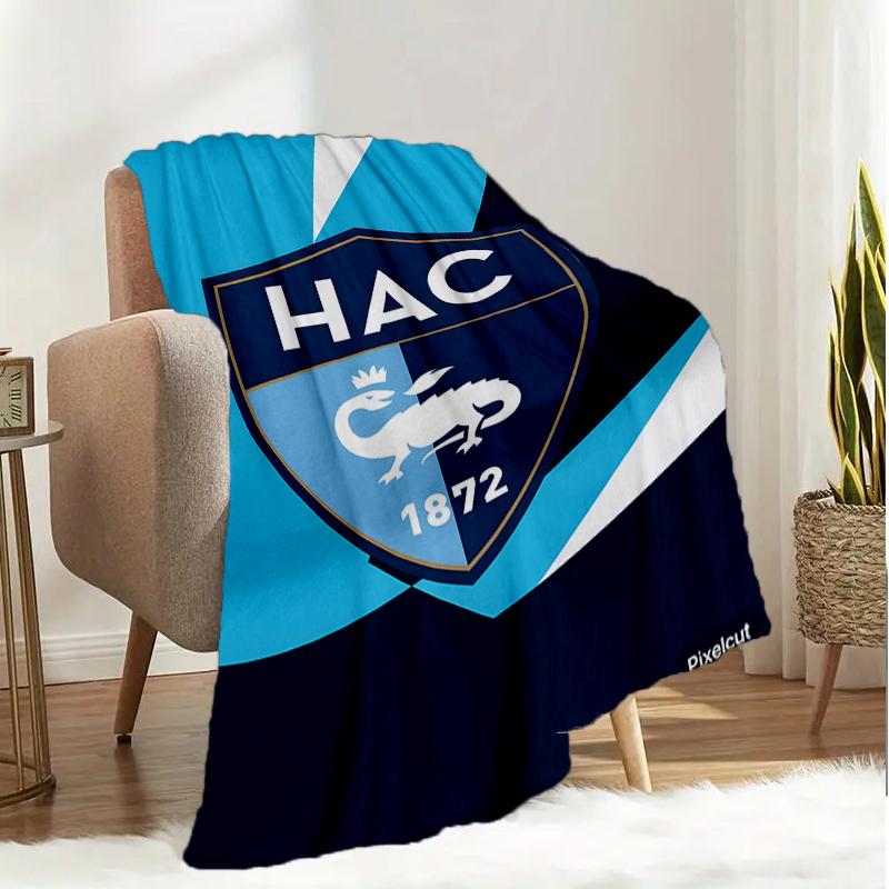Havre Crest Blanket Lightweight Ideal Bedding Blanket Perfect for Travel, Camping, Living Rooms, Offices, Sofas, Fan Christmas gift