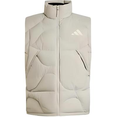 Casual Windproof Warm Water-Resistant Down Vest Men Vests Pebble-Silver-Gray JG5939