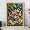 Animal Special Shaped 5D DIY Partial Drill Pearl Gem Diamond Art Painting Kit for Adults Gift Home Wall Decor 11.81x15.75in