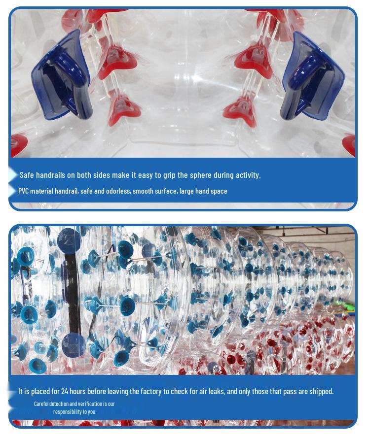 Transparent Inflatable Bumper Ball for Outdoor Fun